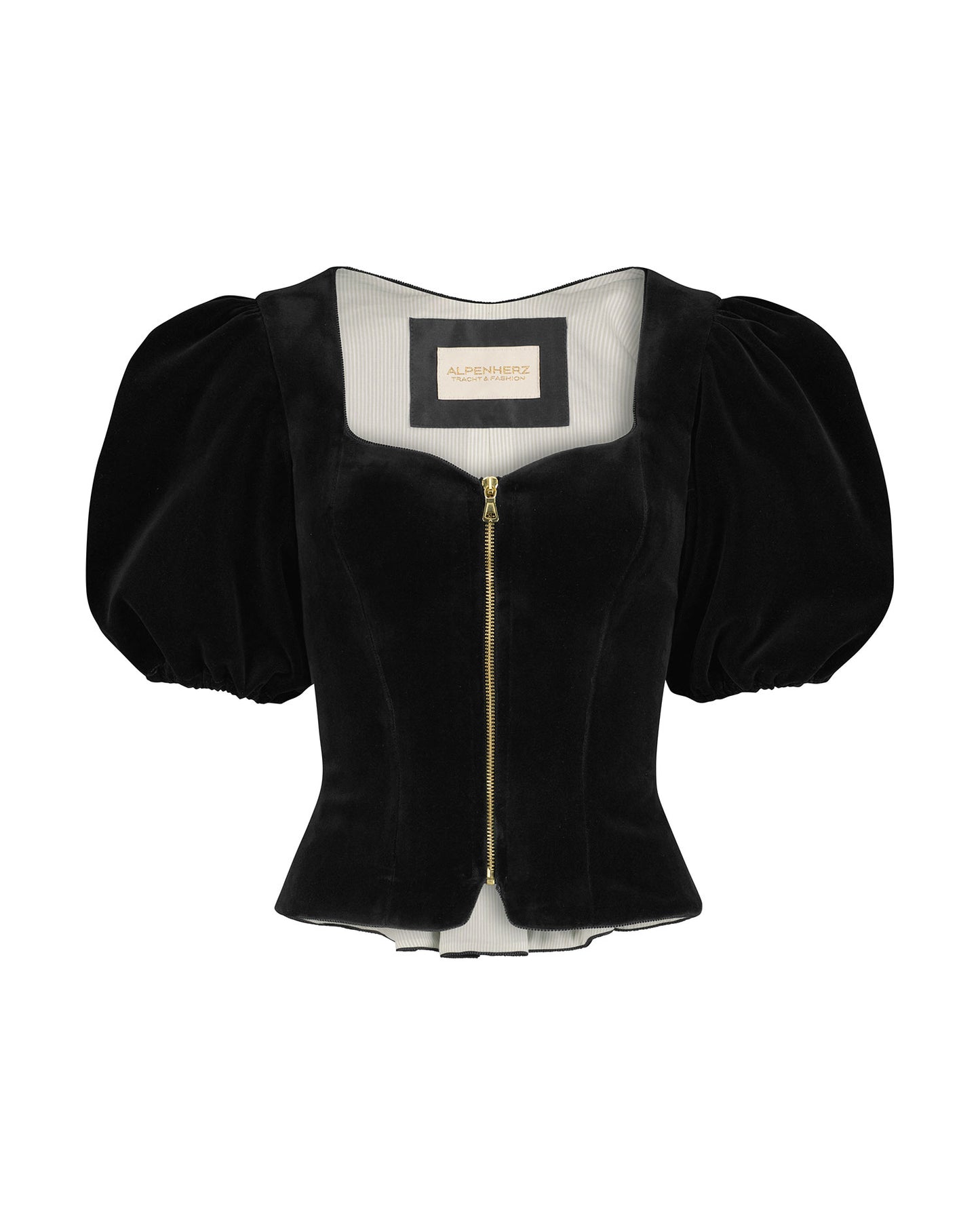 Samtmieder Diana mit Puffarm