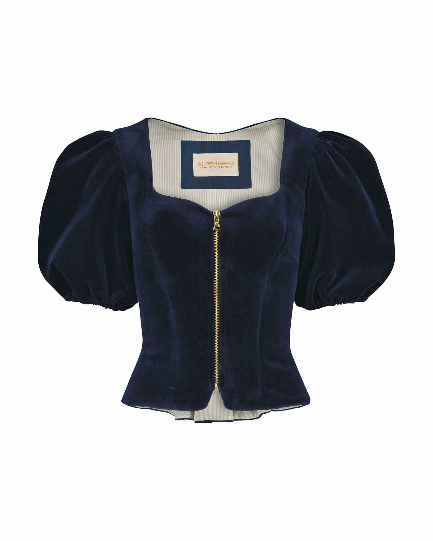 Samtmieder Diana mit Puffarm