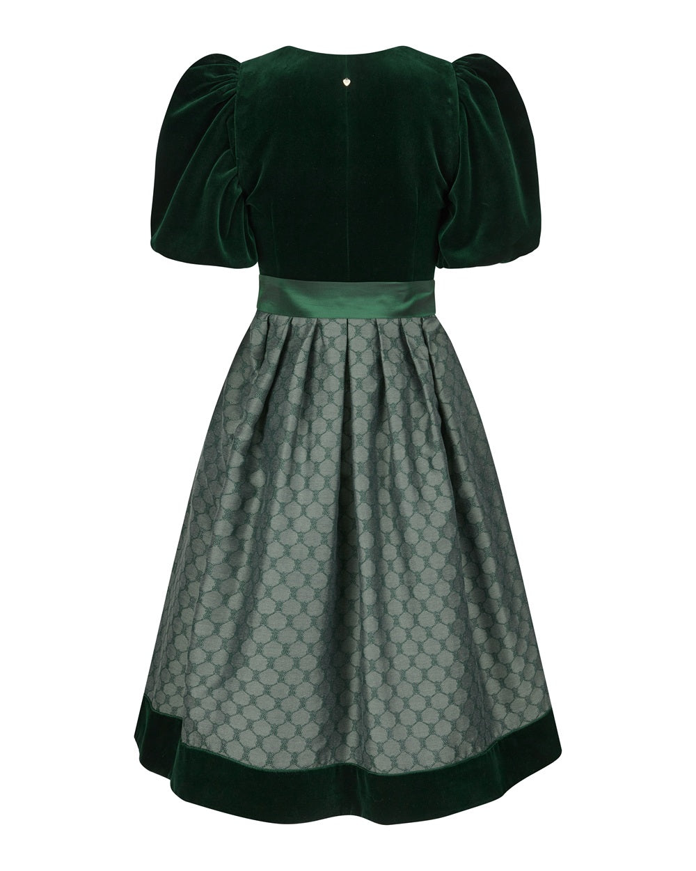 Samtdirndl Mona mit abnehmbarem Puffarm