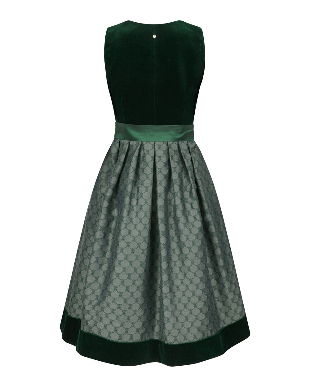 Samtdirndl Mona mit abnehmbarem Puffarm