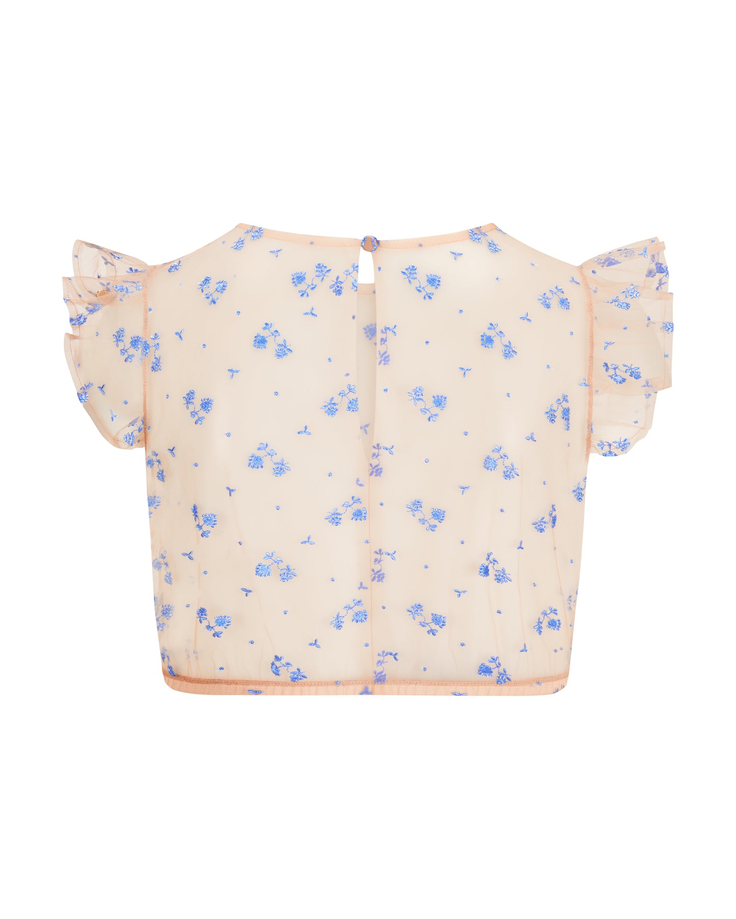 Bluse Kim Flügel Spitze bestickt