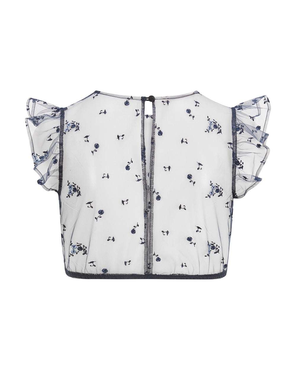 Bluse Kim Flügel Spitze bestickt