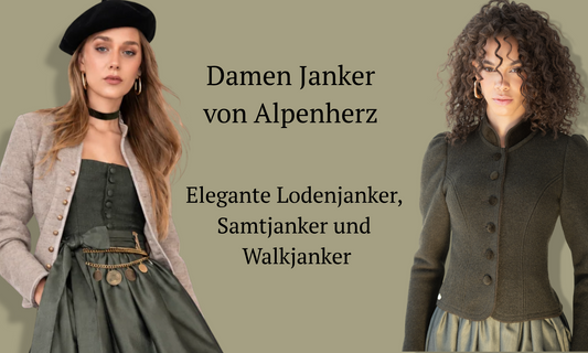 Damen Janker von Alpenherz – wenn traditionelle Trachtenmode auf moderne Eleganz trifft