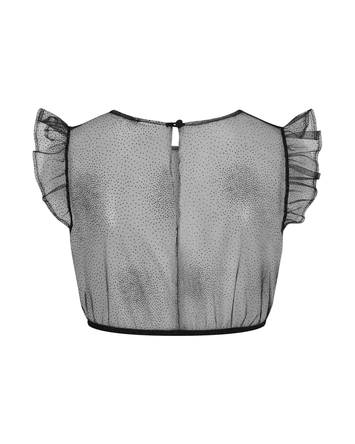 Bluse Kim Flügelarm Glitzer