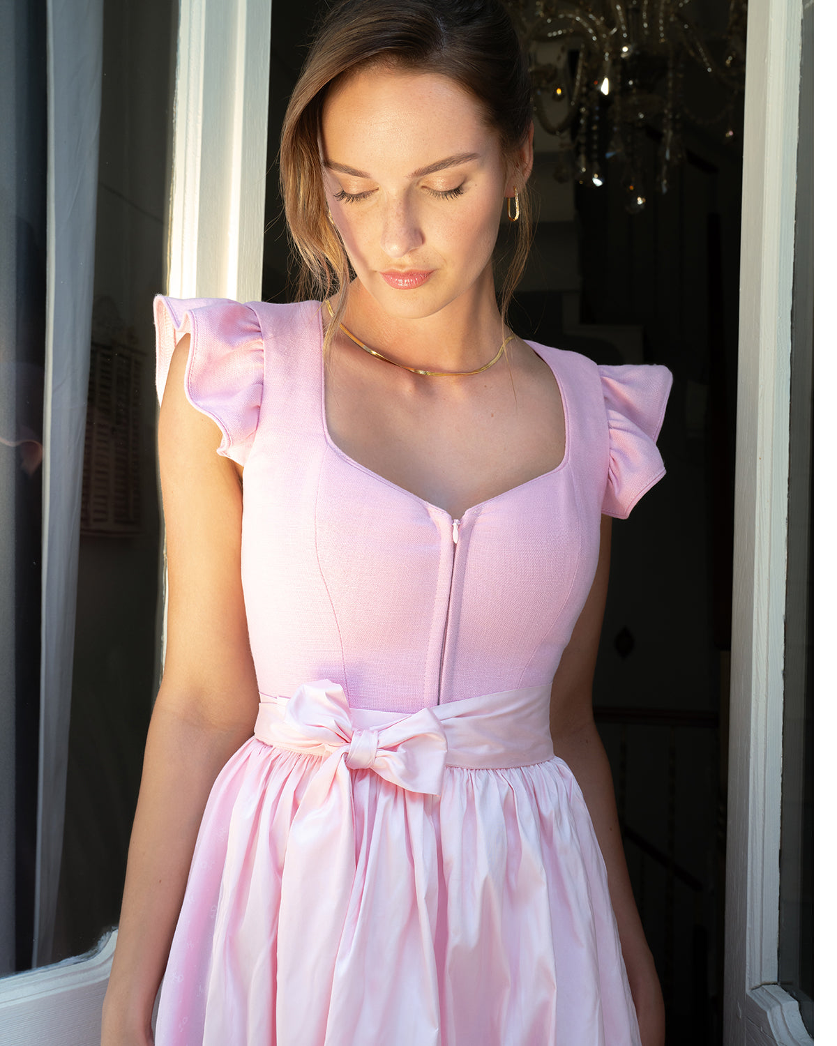 Dirndl Marie mit abknöpfbarem Flügelarm