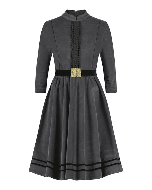 Samtkleid Ava Stretch