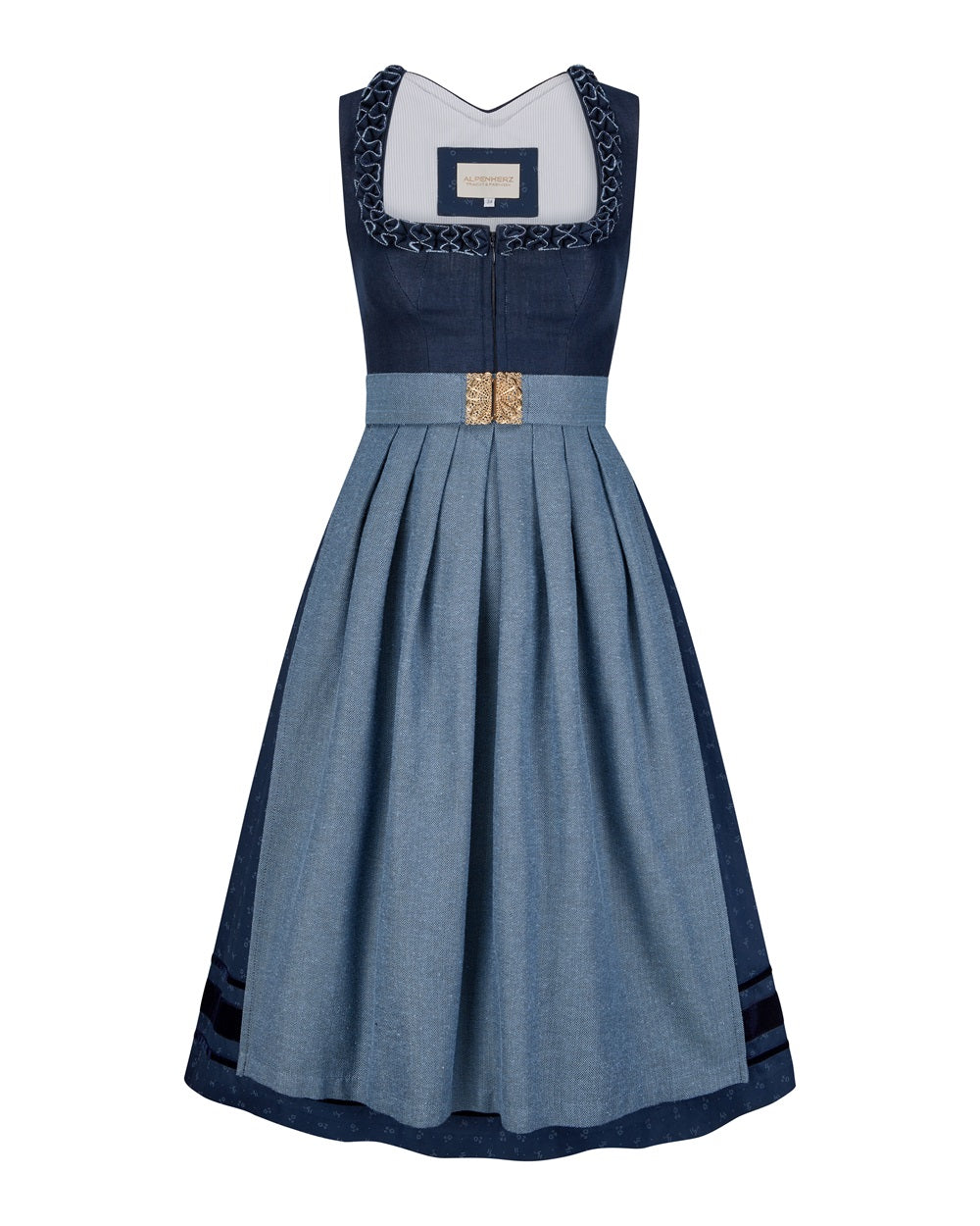 Dirndl Amanda mit Froschgoscherl