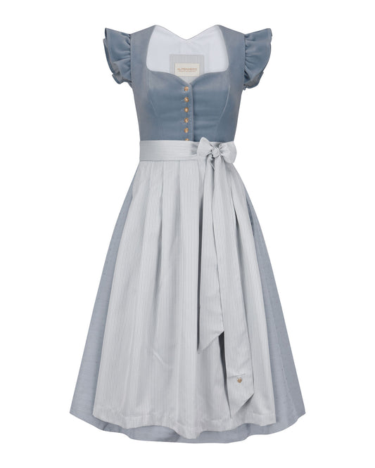 Samtdirndl Mel mit abnehmbarem Arm
