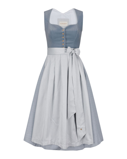 Samtdirndl Mel mit abnehmbarem Arm
