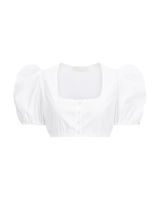 Bluse Sarah Mini-Puff Baumwolle
