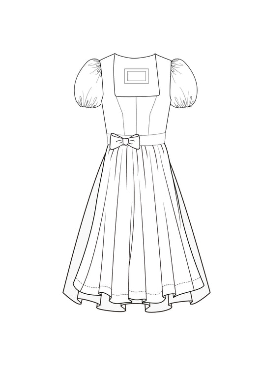 Dirndl Feline 80cm