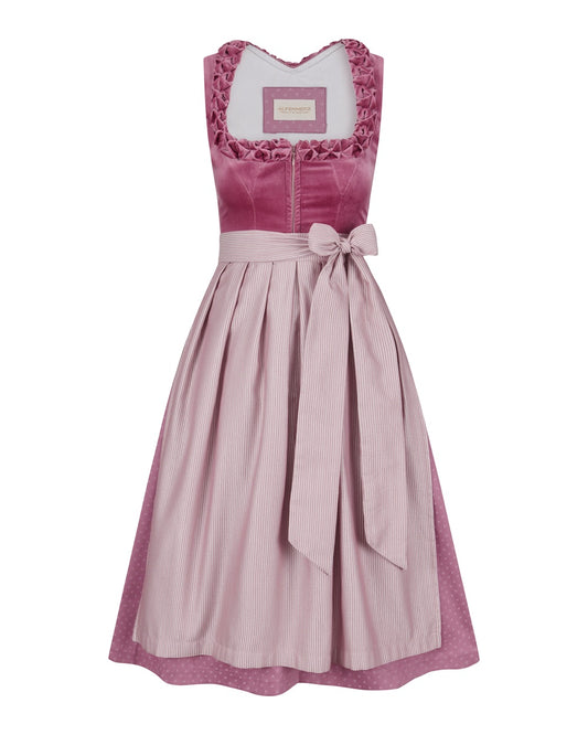 Dirndl Josephine mit Streifenschürze