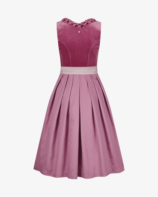 Dirndl Josephine mit Streifenschürze