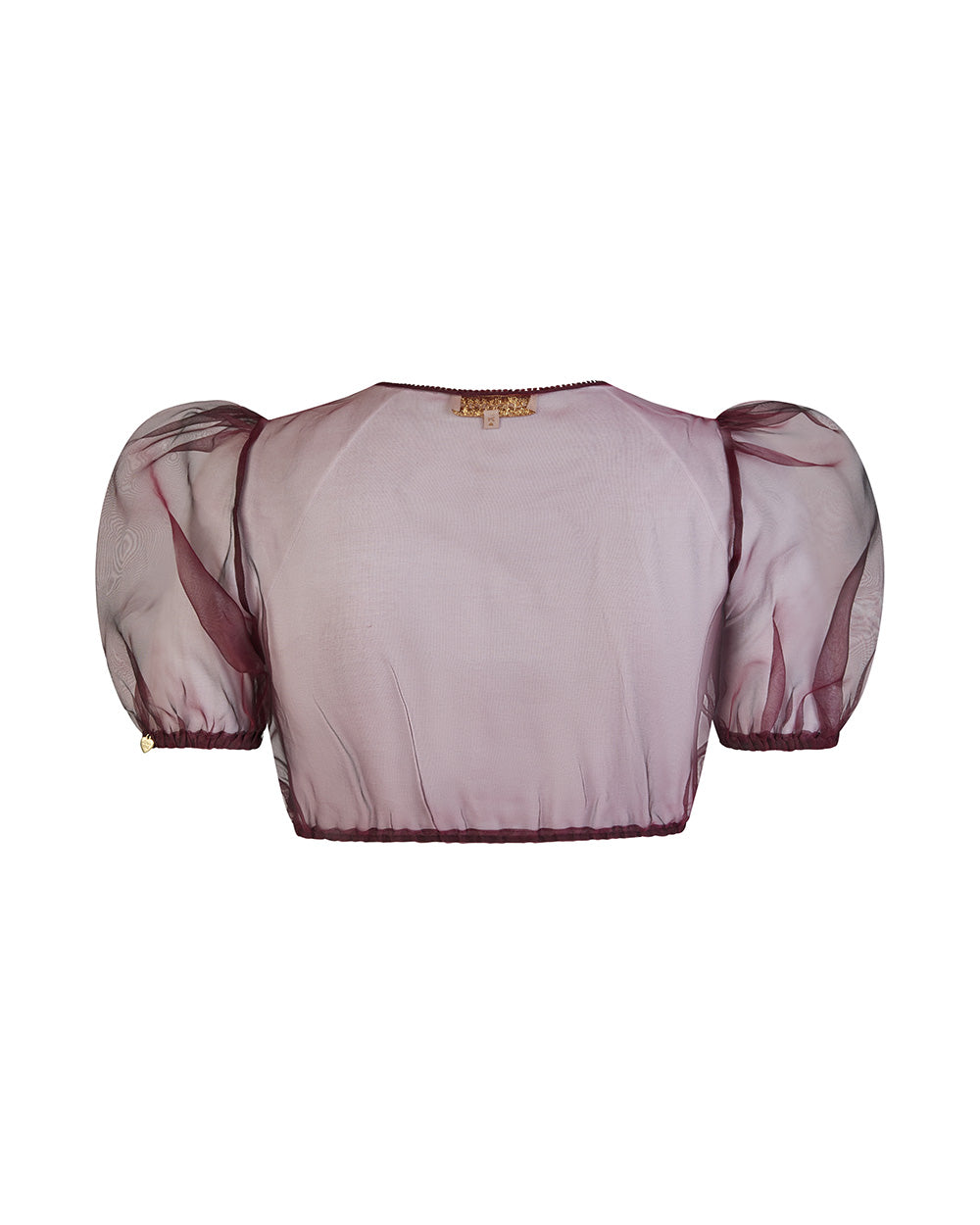 Bluse Sarah Chiffon, Mini Puff