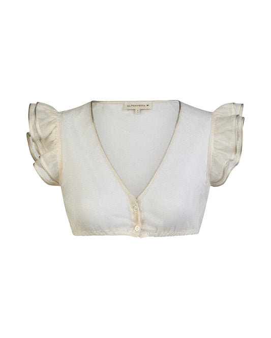 Bluse Lara Chiffon Streifen