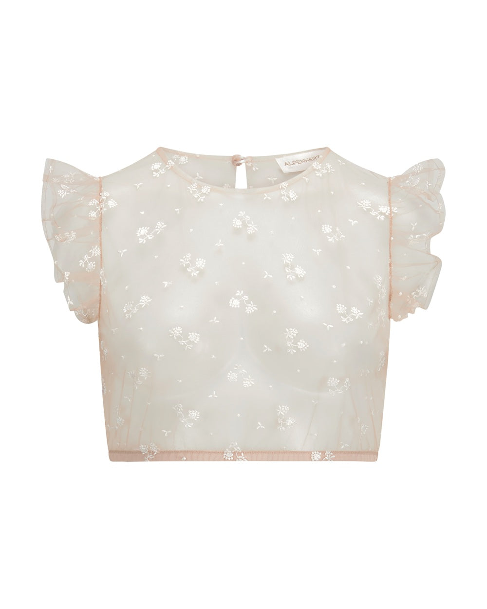 Bluse Kim Flügel Spitze bestickt