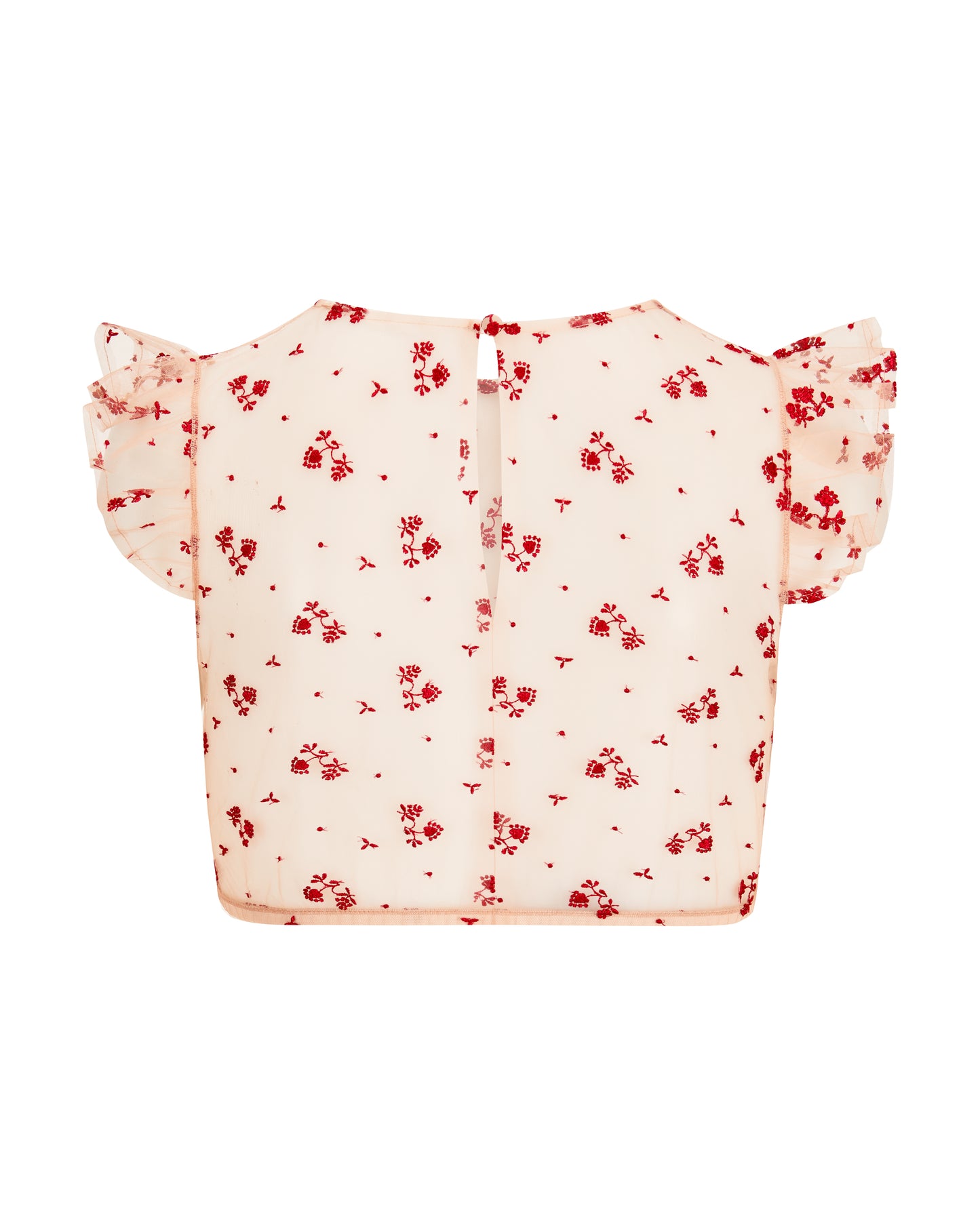 Bluse Kim Flügel Spitze bestickt