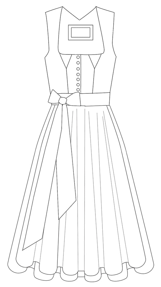 Dirndl Frederika · 80cm