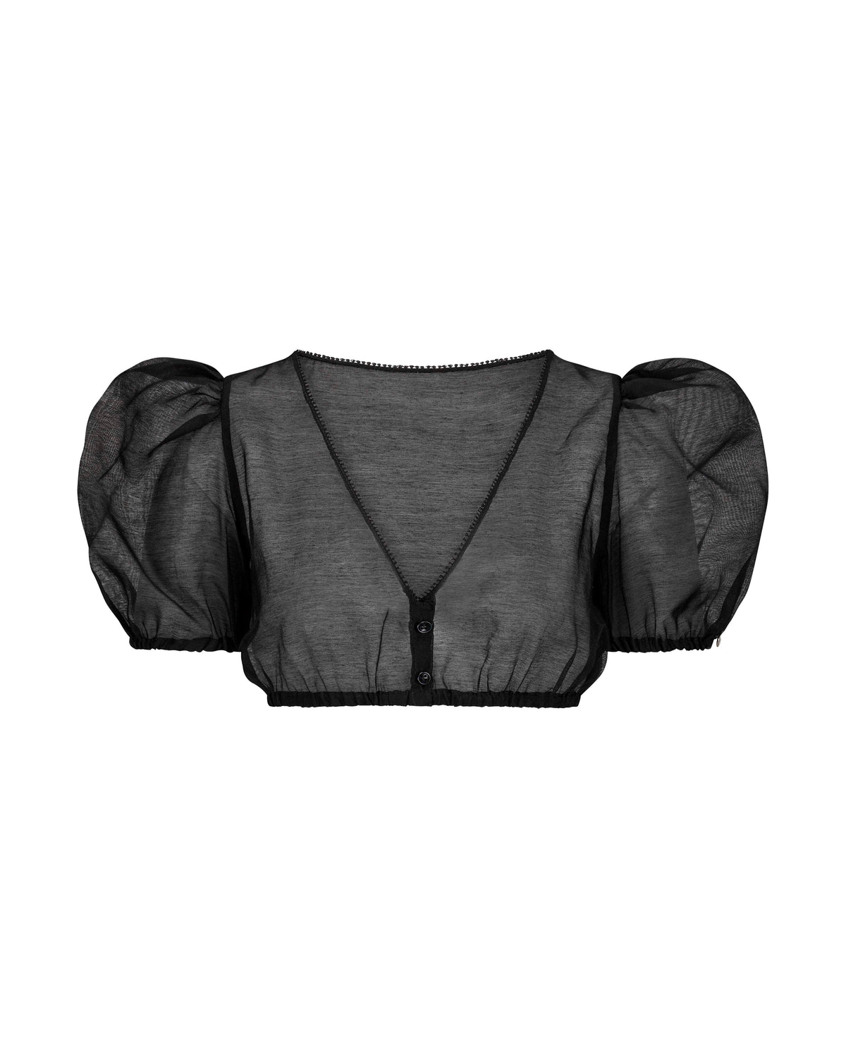 Bluse Feli Mini-Puff Chiffon