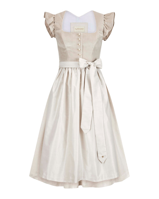 Samtdirndl Mel mit abknöpfbarem Arm