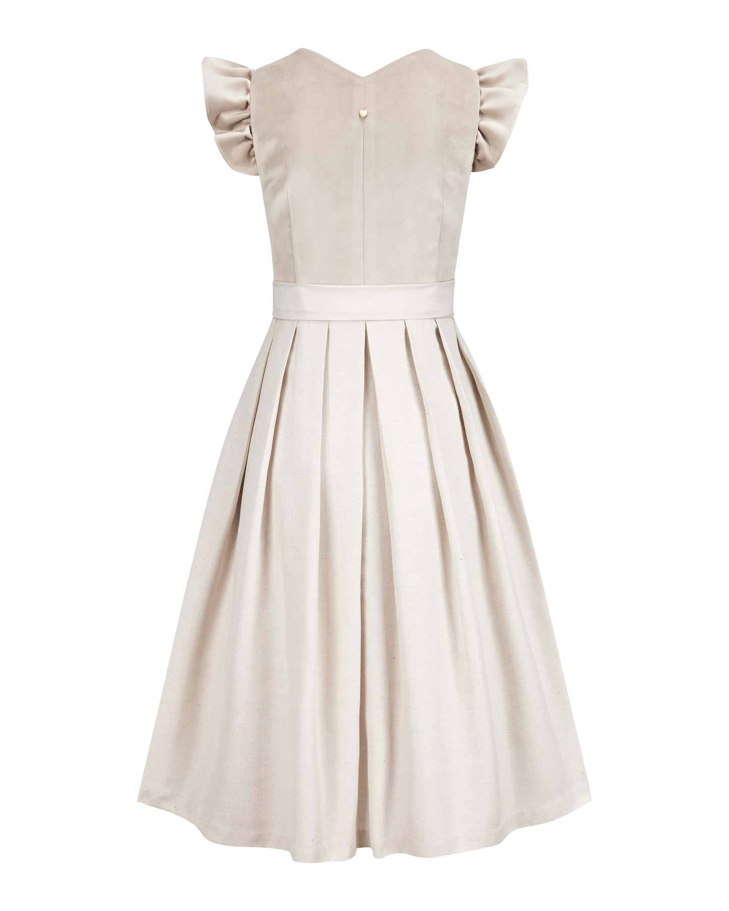 Samtdirndl Mel mit abknöpfbarem Arm