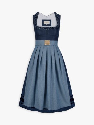 Dirndl Amanda mit Froschgoscherl